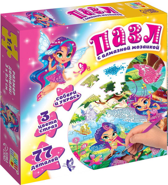 Изображение товара Развивающая игра Puzzle Time Лесные феи / 10145542 (77эл)