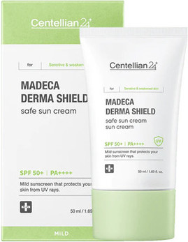 Изображение товара Крем солнцезащитный Centellian24 Madeca Derma shield safe sun cream (50мл)