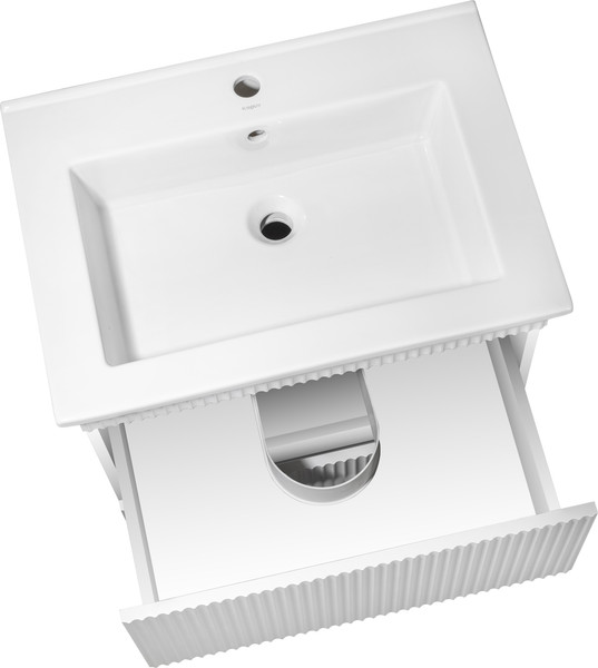 Изображение товара Тумба под умывальник Runo Модена 75 (напольная, белый)