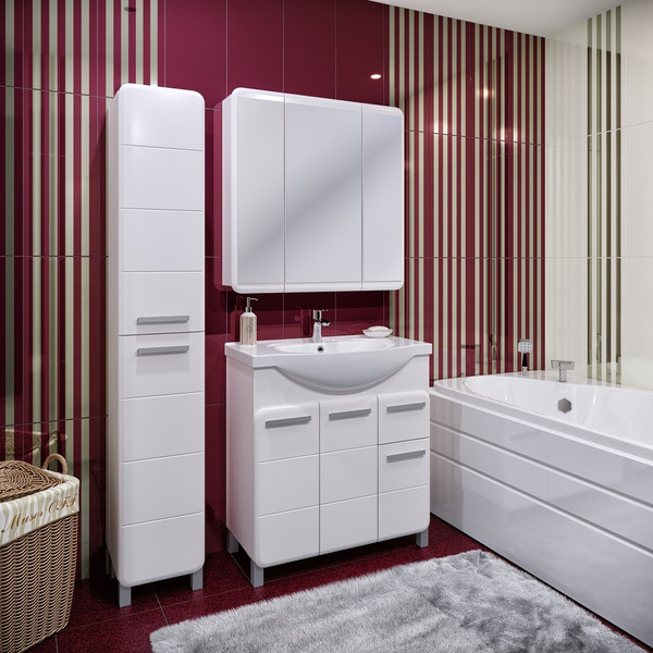 Изображение товара Тумба под умывальник Runo Эрика 80 (напольная)