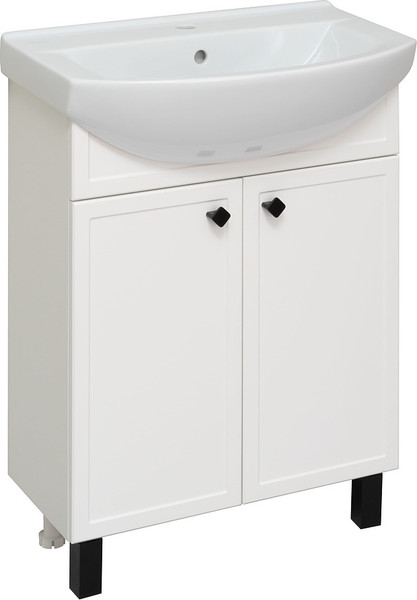 Изображение товара Тумба под умывальник Runo Римини 65 (напольная, белый)