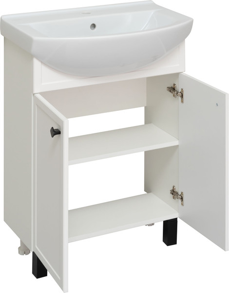 Изображение товара Тумба под умывальник Runo Римини 65 (напольная, белый)