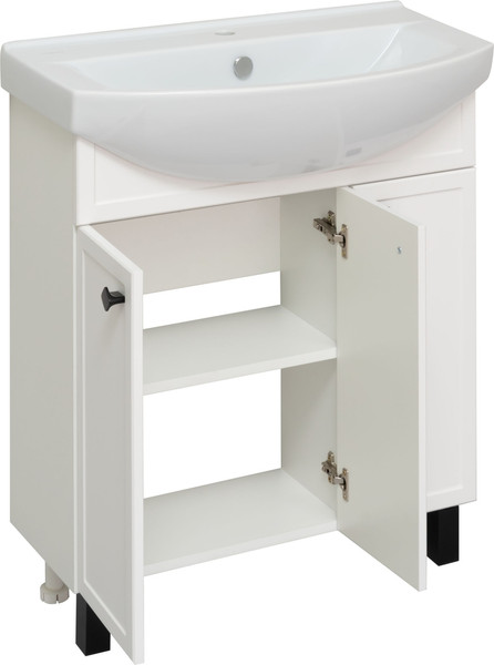 Изображение товара Тумба под умывальник Runo Римини 75 (напольная, белый)