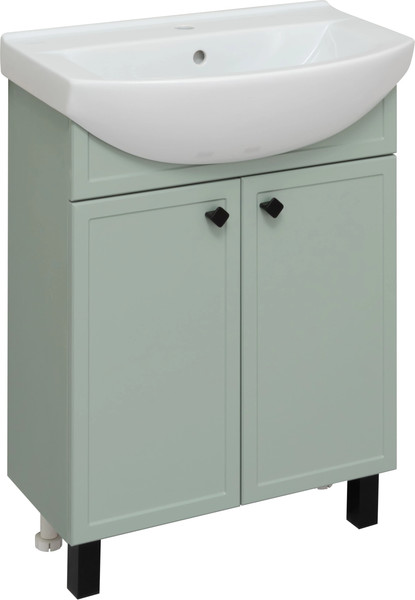 Изображение товара Тумба под умывальник Runo Римини 65 (напольная, мята)
