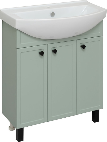 Изображение товара Тумба под умывальник Runo Римини 75 (напольная, мята)