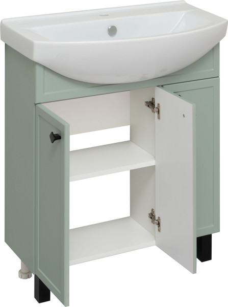 Изображение товара Тумба под умывальник Runo Римини 75 (напольная, мята)