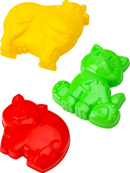 Изображение товара Набор игрушек для песочницы РЫЖИЙ КОТ Забавные щенки №112 / НАБ-4795