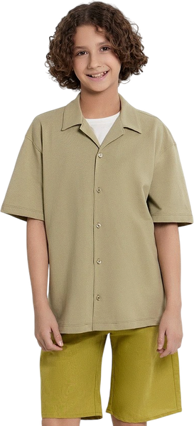 Изображение товара Рубашка детская Mark Formelle 113445 (р.140-68, пыльный хаки)