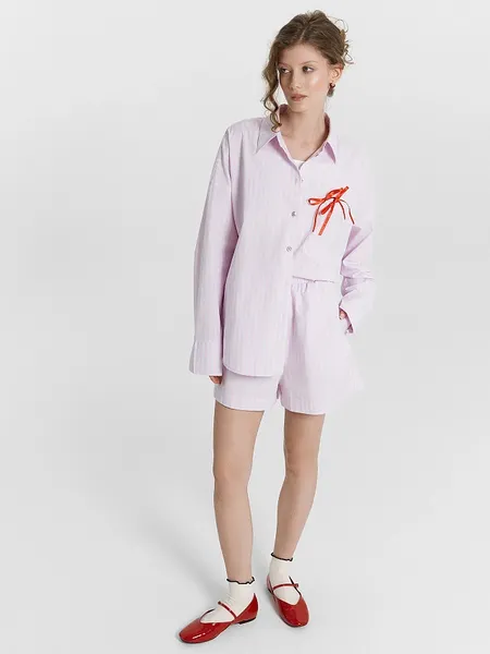 Изображение товара Шорты Mark Formelle 132366 (р.170-90, розово-голубая полоска)