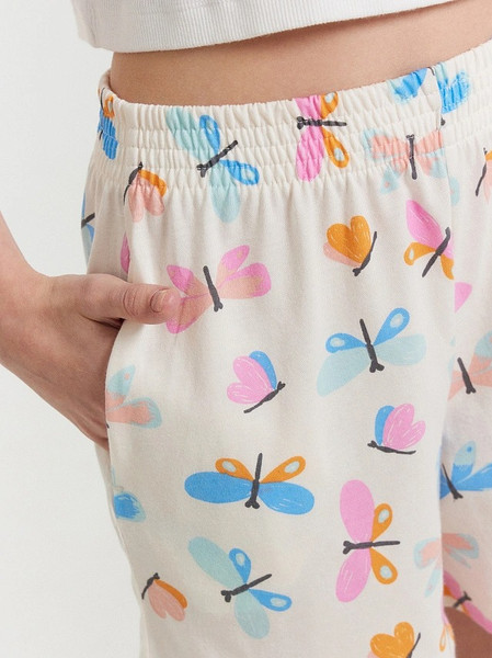 Изображение товара Шорты детские Mark Formelle 137726 (р.122-60, стрекозы на светло-молочном)