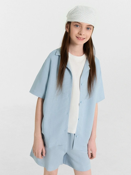 Изображение товара Шорты детские Mark Formelle 137745 (р.134-68, серо-голубой-1)