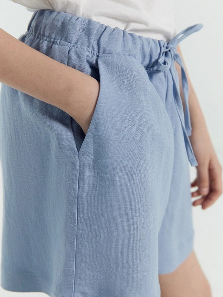 Изображение товара Шорты детские Mark Formelle 137745 (р.164-84, серо-голубой)