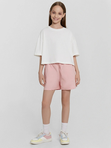 Изображение товара Шорты детские Mark Formelle 137752 (р.140-68, серебристо-розовый)