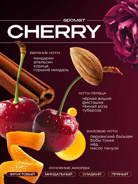 Изображение товара Крем для тела Synergetic Вишня для рук и тела (380мл)