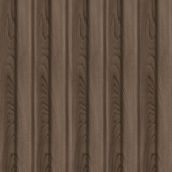 Изображение товара Реечная панель STELLA Beats Light Орех бразильский (2700x119x16)