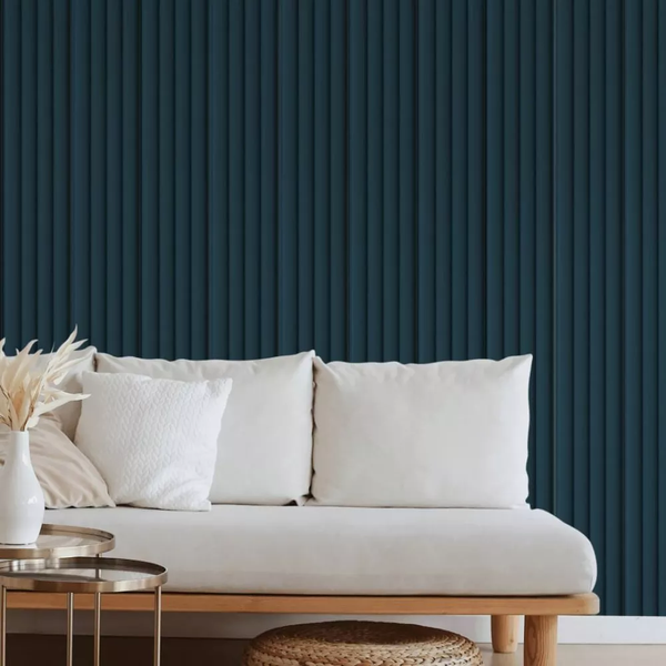 Изображение товара Профиль для стеновой панели STELLA Старт-Финиш МДФ Wave De Luxe Ocean (2700x55x16)