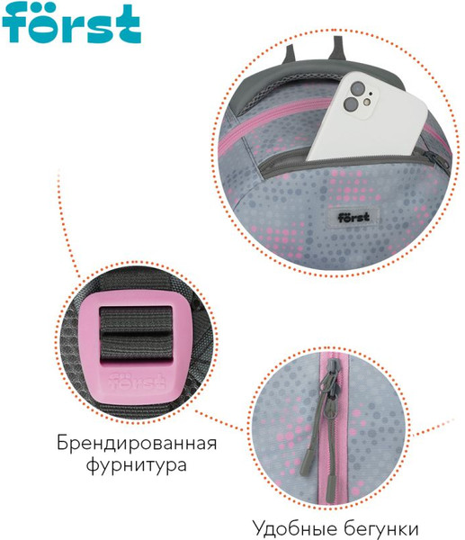 Изображение товара Школьный рюкзак Forst F-Line. Stay Cool / FT-RM-082505