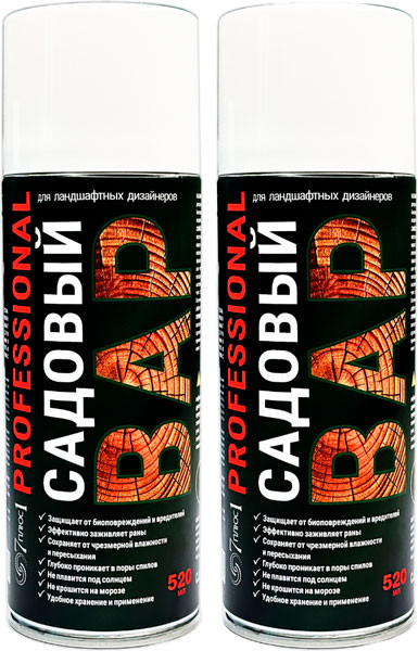 Изображение товара Средство защиты растений 7плюс1 Professional Садовый вар (2x520мл)