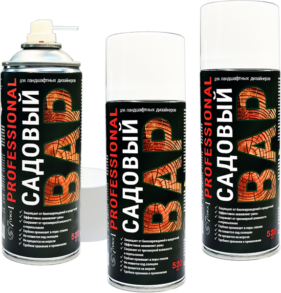 Изображение товара Средство защиты растений 7плюс1 Professional Садовый вар (3x520мл)
