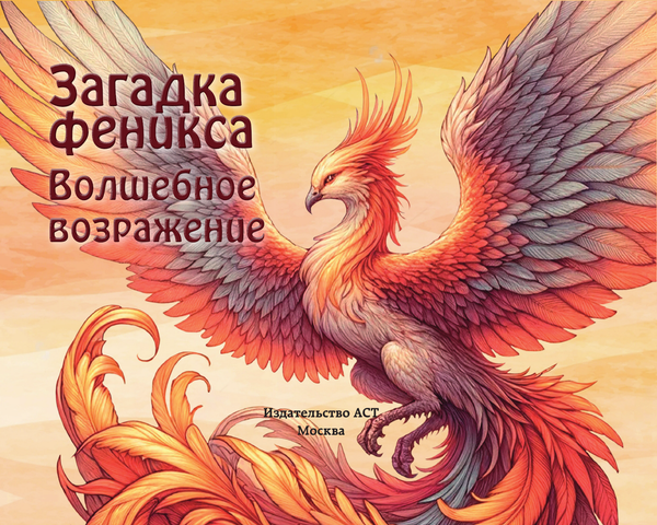 Изображение товара Творческий блокнот АСТ Загадка феникса. Волшебное возрождение