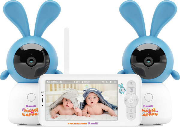 Изображение товара Видеоняня Ramili Baby RV100X2KROSH