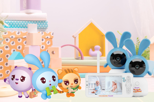 Изображение товара Видеоняня Ramili Baby RV100X2KROSH