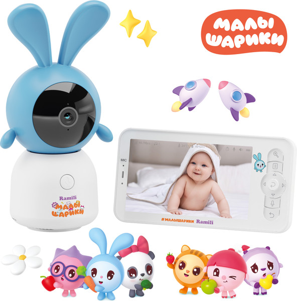 Изображение товара Видеоняня Ramili Baby RV100KROSH