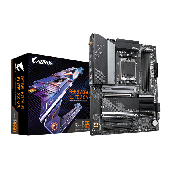 Изображение товара Материнская плата Gigabyte B650 Aorus Elite AX V2 rev.1.1