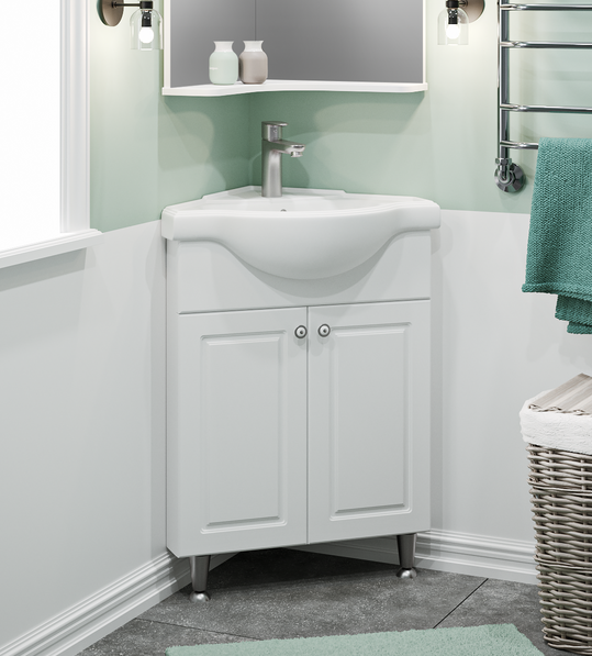 Изображение товара Тумба под умывальник Runo Классик 65 угловая (напольная)