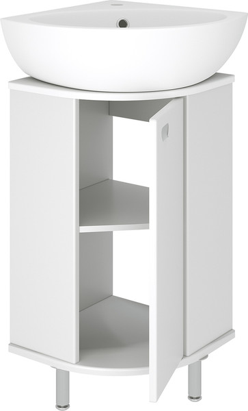 Изображение товара Тумба под умывальник Runo Браво 40 угловая (напольная)