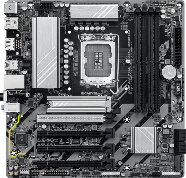 Изображение товара Материнская плата Gigabyte B860M DS3H WiFi6E