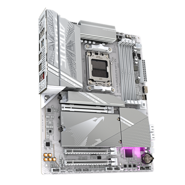 Изображение товара Материнская плата Gigabyte X870 Aorus Elite WiFi7 Ice rev.1.1
