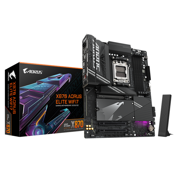 Изображение товара Материнская плата Gigabyte X870 Aorus Elite WiFi7 rev.1.1
