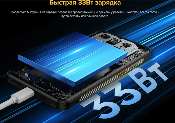 Изображение товара Смартфон Ulefone Armor 25T 6GB/256GB (черный)