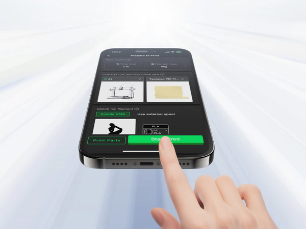 Изображение товара 3D-принтер Bambu Lab A1 Combo-EU / PF002-A+SA005-EU2