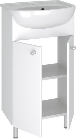 Изображение товара Тумба под умывальник Runo Уют 45 (напольная)