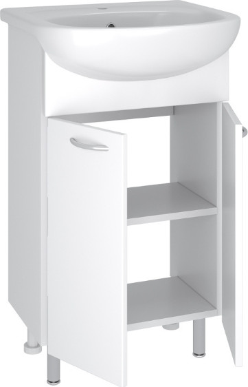 Изображение товара Тумба под умывальник Runo Уют 55 (напольная)