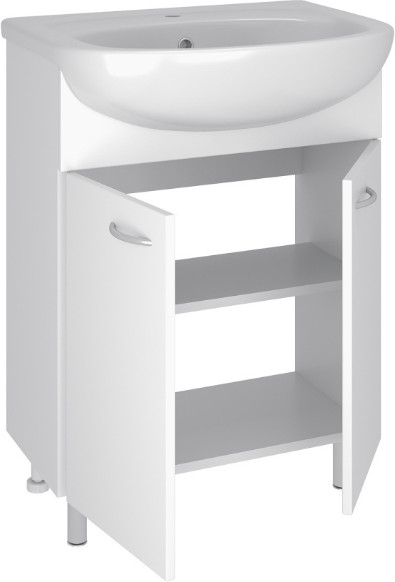 Изображение товара Тумба под умывальник Runo Уют 60 (напольная)