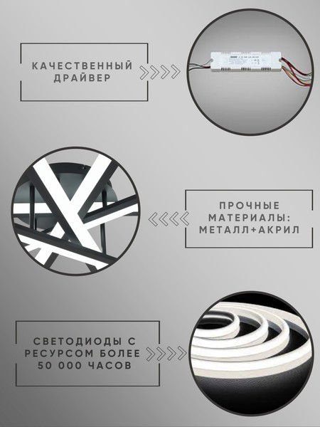 Изображение товара Люстра Aitin-Pro JX630116/5 (черный)