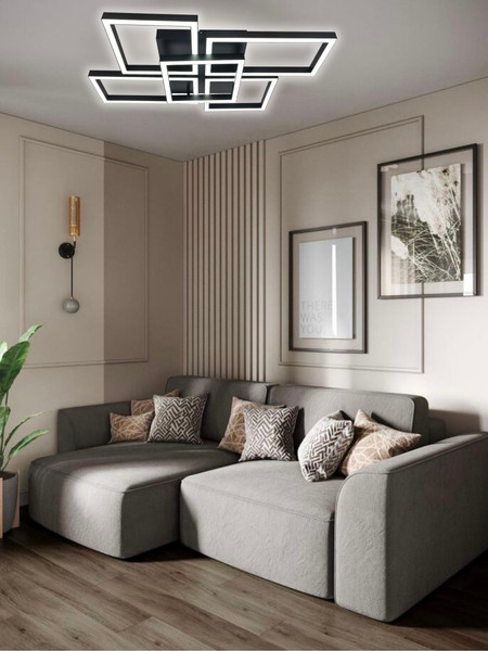 Изображение товара Люстра Aitin-Pro M71380/3+2 (черный)