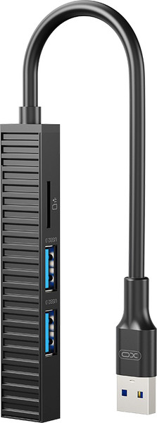 Изображение товара USB-хаб XO Разветвитель 4-в-1 / HUB014A