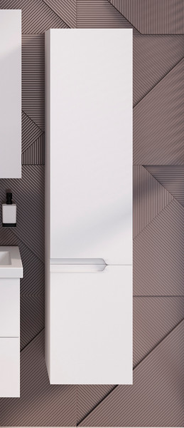 Изображение товара Шкаф-пенал для ванной Runo Стокгольм 35 правый (подвесной)