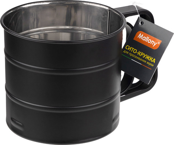 Изображение товара Кружка-сито Mallony Fornata 108287 (черный)