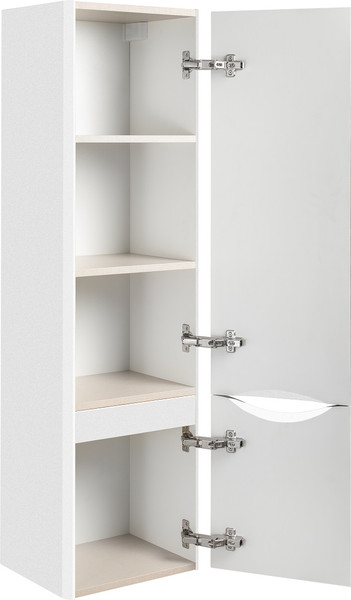 Изображение товара Шкаф-полупенал для ванной Runo Тоскана (подвесной, белый)