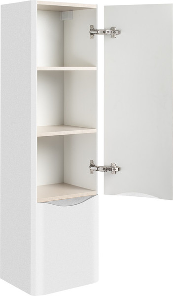 Изображение товара Шкаф-полупенал для ванной Runo Тоскана (подвесной, белый)