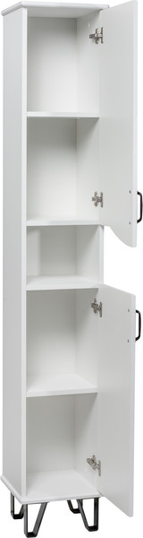 Изображение товара Шкаф-пенал для ванной Runo Марсель 30 правый (напольный, белый)