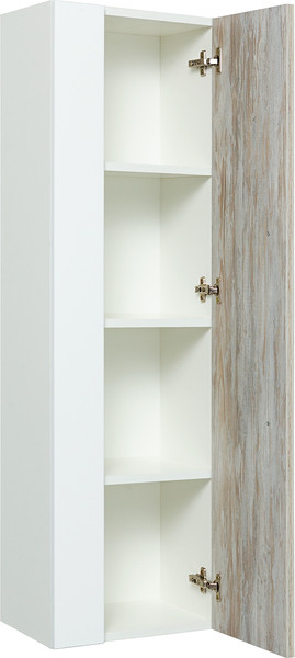 Изображение товара Шкаф-полупенал для ванной Runo Вудлайн 35 (подвесной)