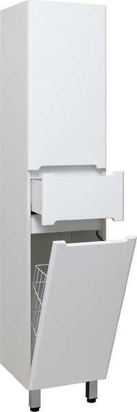 Изображение товара Шкаф-пенал для ванной Runo Парма 35 правый с корзиной (напольный/подвесной)