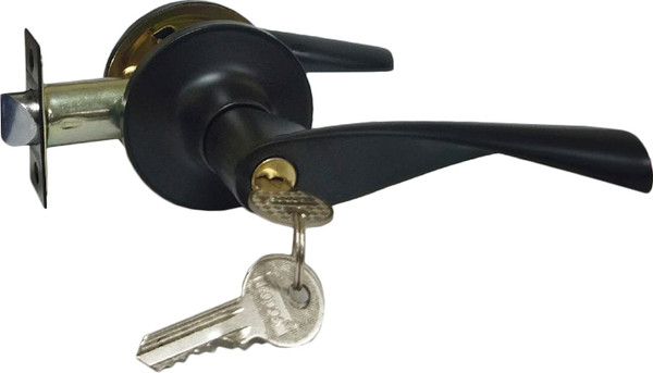 Изображение товара Ручка дверная Trodos ЗВ2-01 (черный)