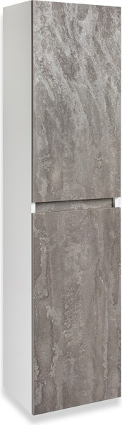 Изображение товара Шкаф-пенал для ванной Runo Бари (подвесной, железный камень)